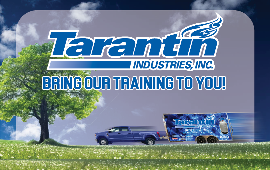 Tarantin trailer and truck on the go.